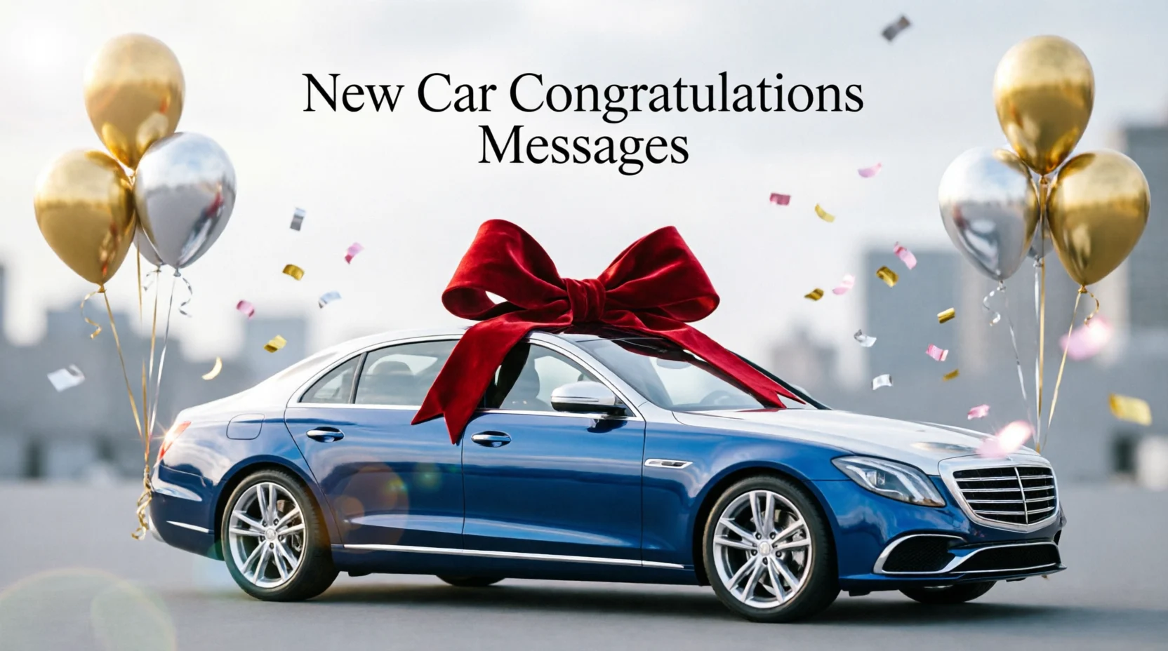 New Car Congratulations Messages