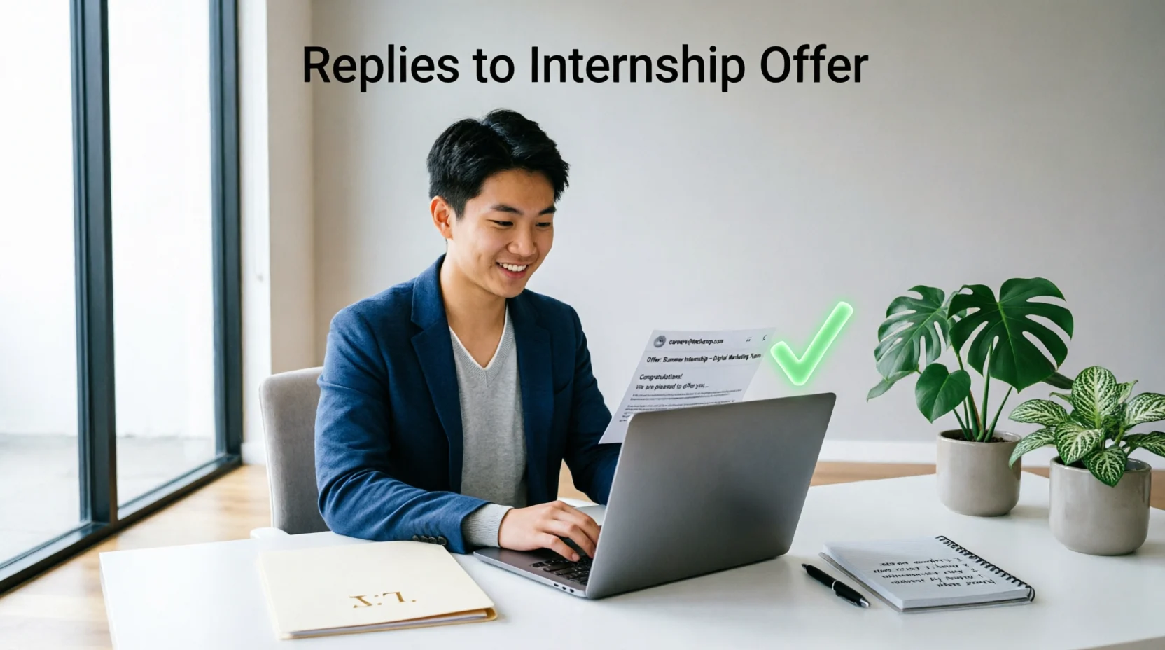 Replies to Internship Offer