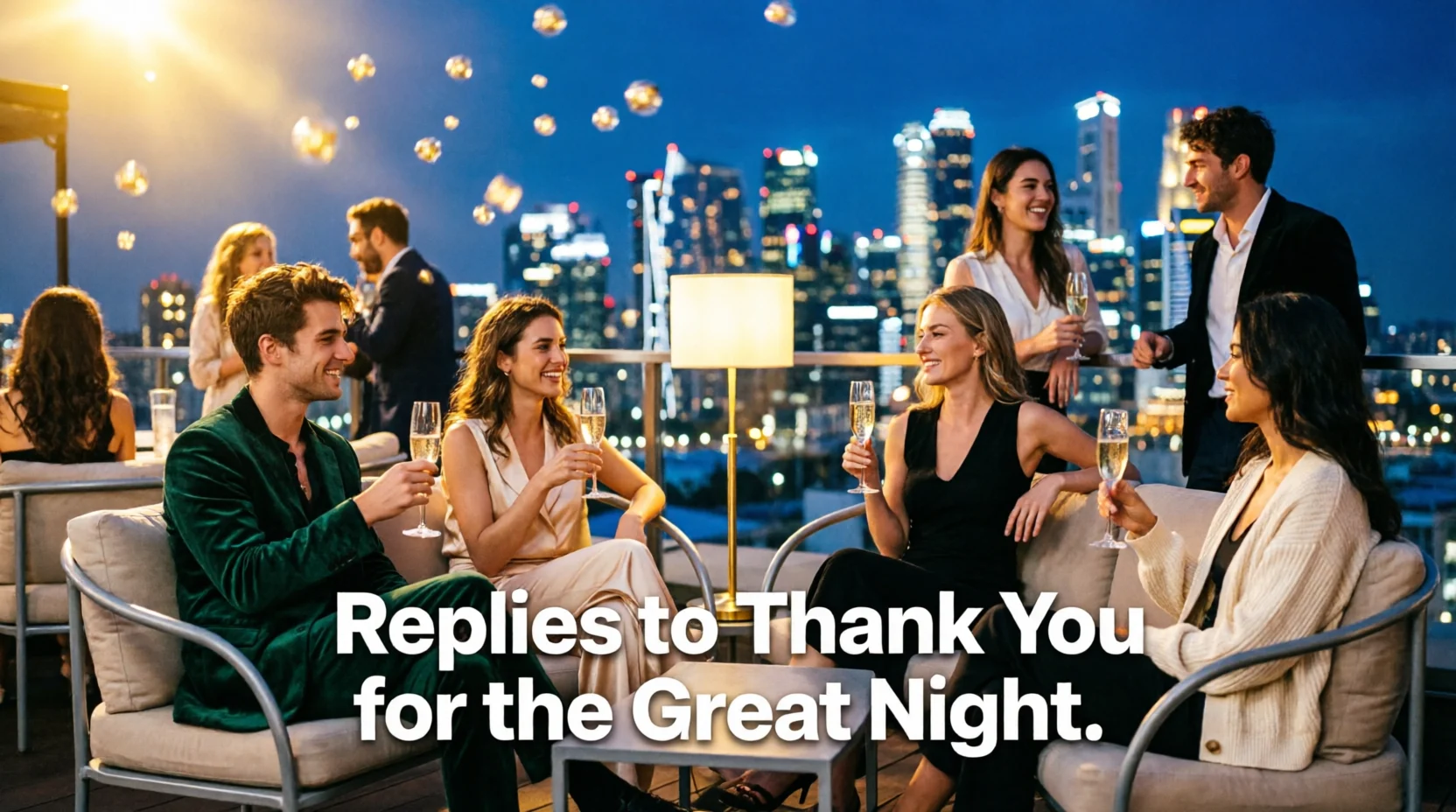 Replies to Thank You for the Great Night