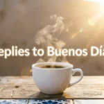 Replies to Buenos Dias